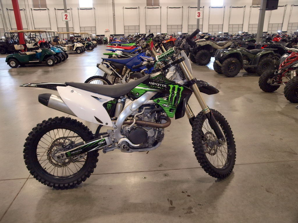 Купить мотоцикл Kawasaki KX450F 2010 фото 4
